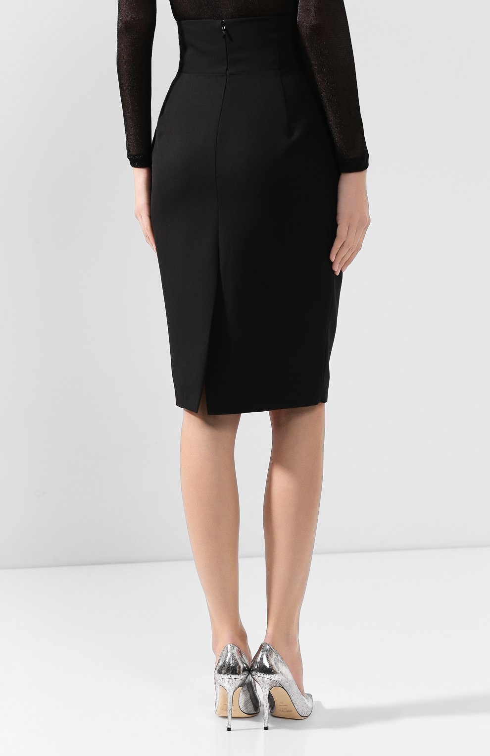 Шерстяная юбка ALEXANDRE VAUTHIER, арт. 194SK1101 0193-1106, фото 4