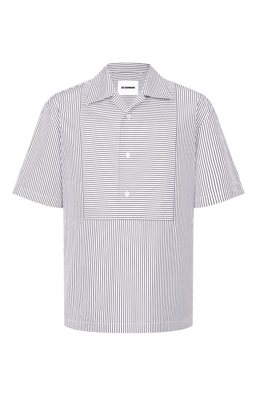 Хлопковая рубашка Jil Sander J22DL0341/J45327 Разноцветный J22DL0341/J45327
