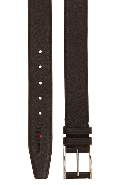 Кожаный ремень KITON, арт. USC7140N0109808, фото 3