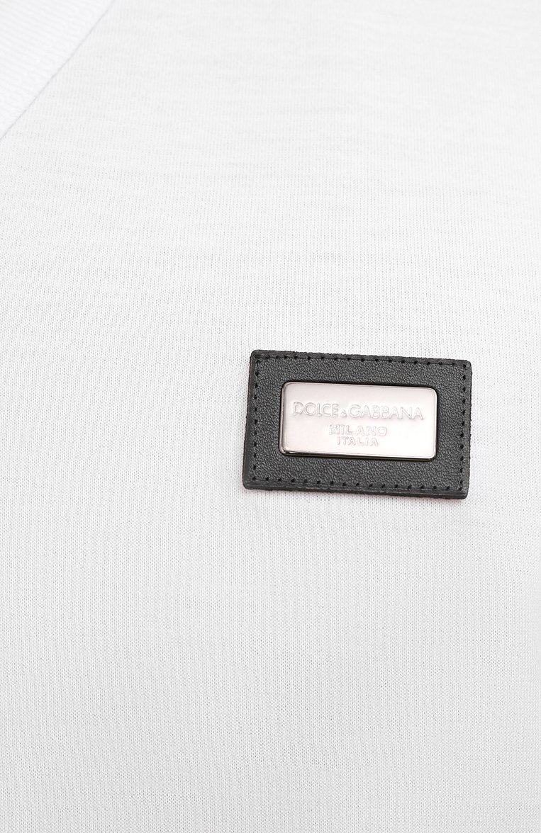 Хлопковая футболка DOLCE & GABBANA, арт. 0101/G8HA0T/G7JYY, фото 5