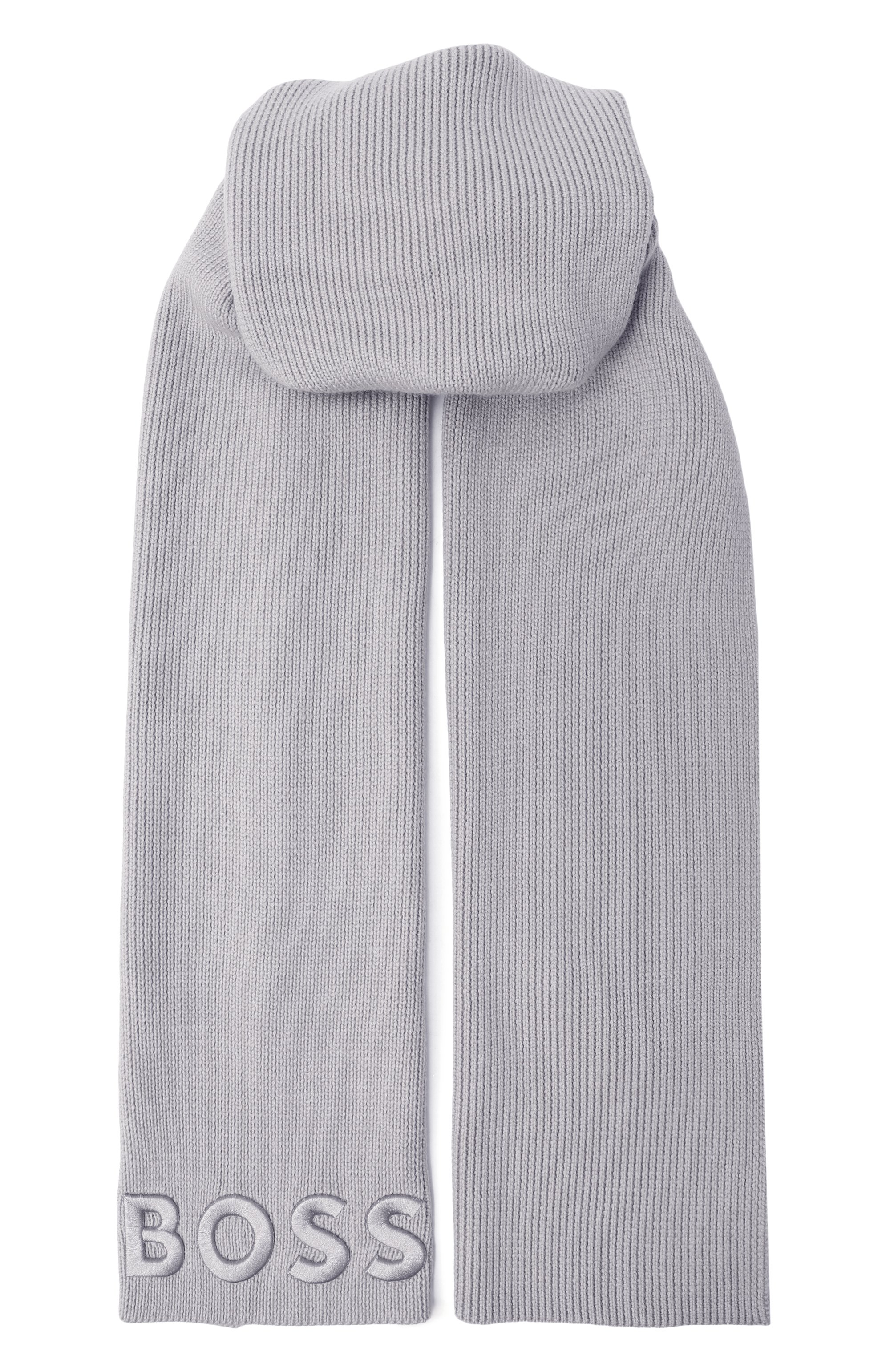 Шерстяной шарф BOSS, арт. 50497861, фото 1