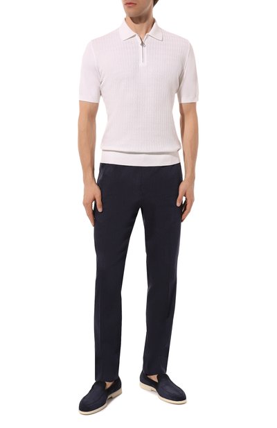 Мужские брюки изо льна шерсти CORNELIANI, арт. 934516-9314501