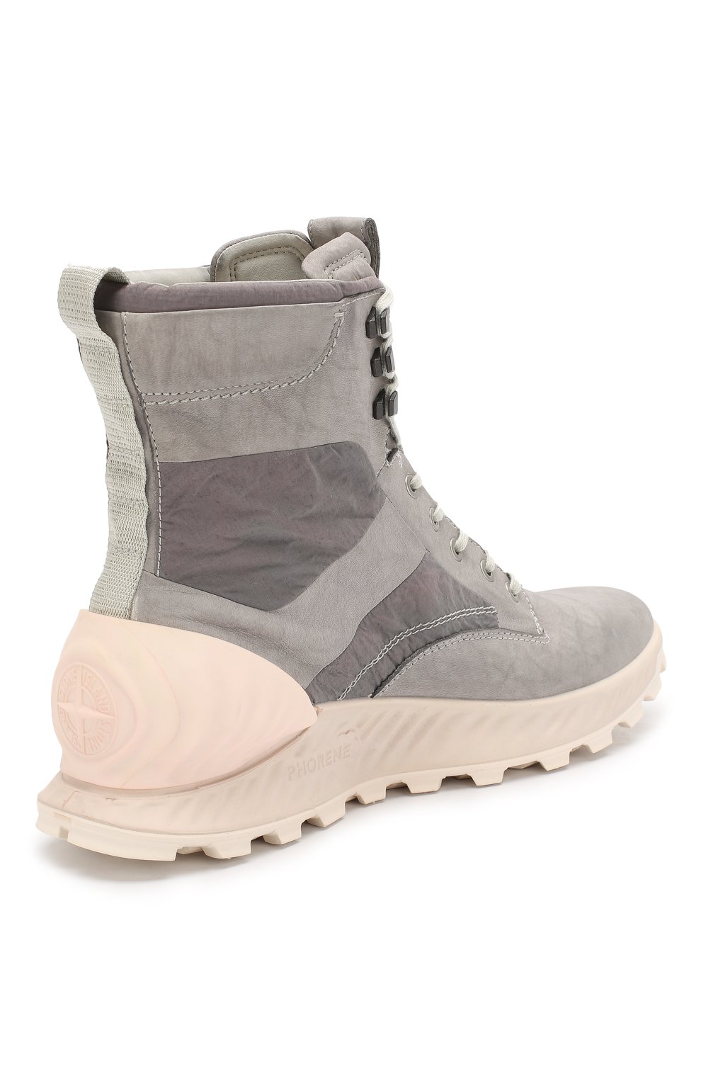 Комбинированные кроссовки STONE ISLAND, арт. 7115S0695, фото 4