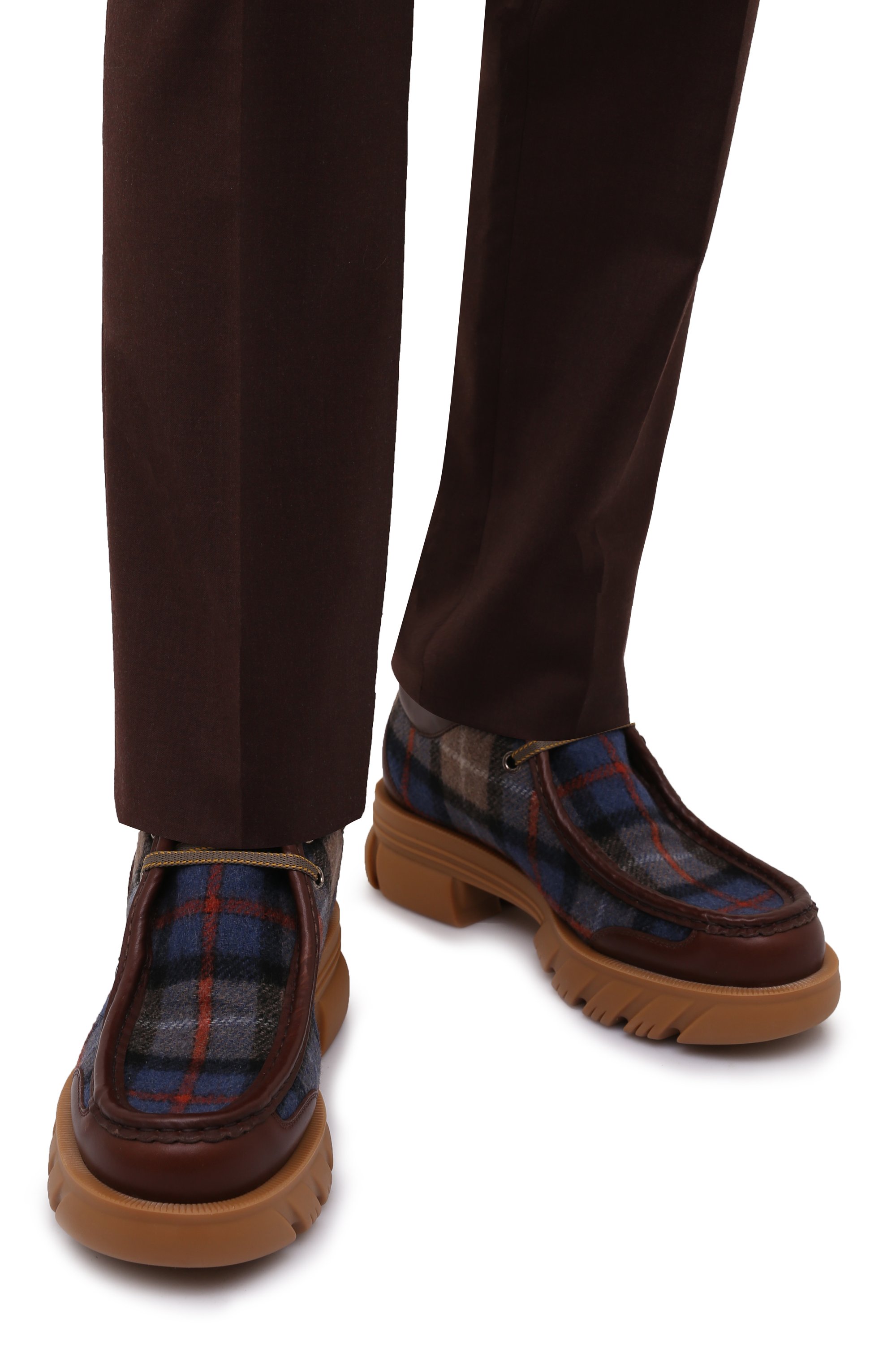 Комбинированные ботинки romance GUCCI, арт. 674068/UID10, фото 3