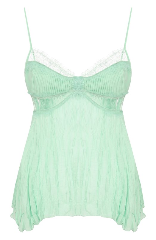 Топ из вискозы Blumarine 2C452A Зелёный 2C452A