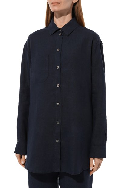 Льняная рубашка DEREK ROSE, арт. 1516-SICI001, фото 3