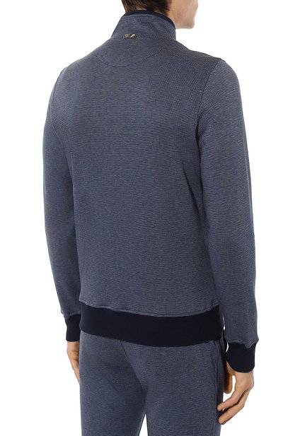 Хлопковый спортивный костюм CAPOBIANCO синего цвета по цене 107500 руб., арт. 14MT02.QP00., фото 3 Хлопковый спортивный костюм CAPOBIANCO, арт. 14MT02.QP00., фото 3