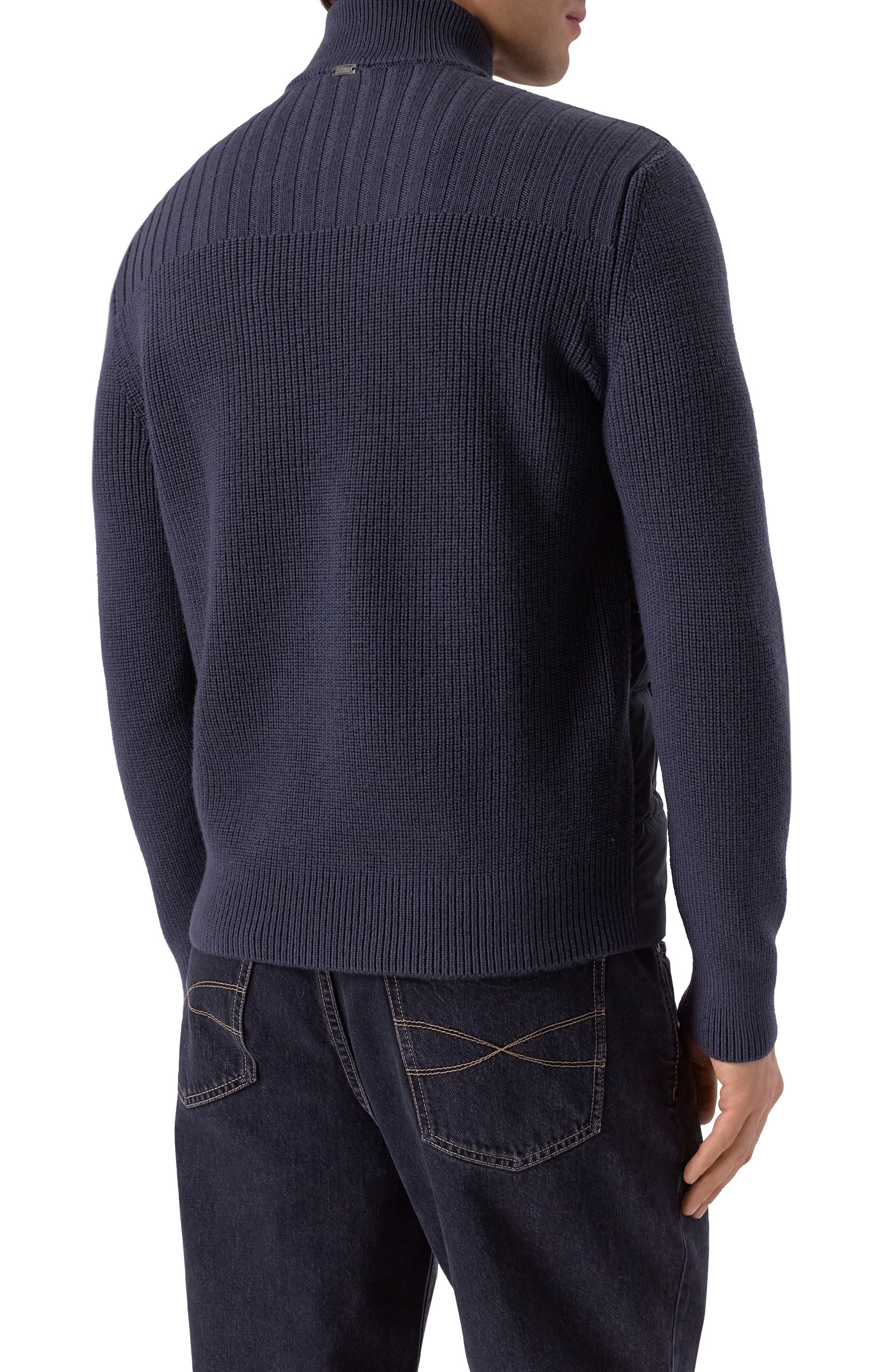 Комбинированный кардиган HERNO, арт. MP000126U/70061, фото 4