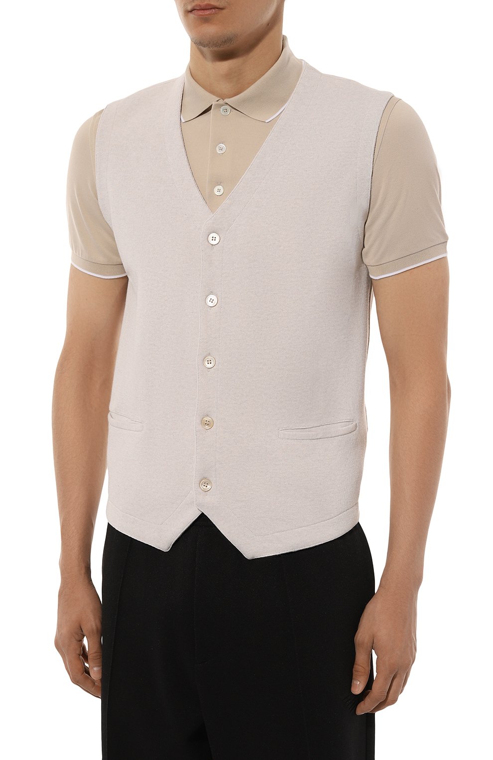 Хлопковый жилет GRAN SASSO, арт. 57171/20662, фото 3