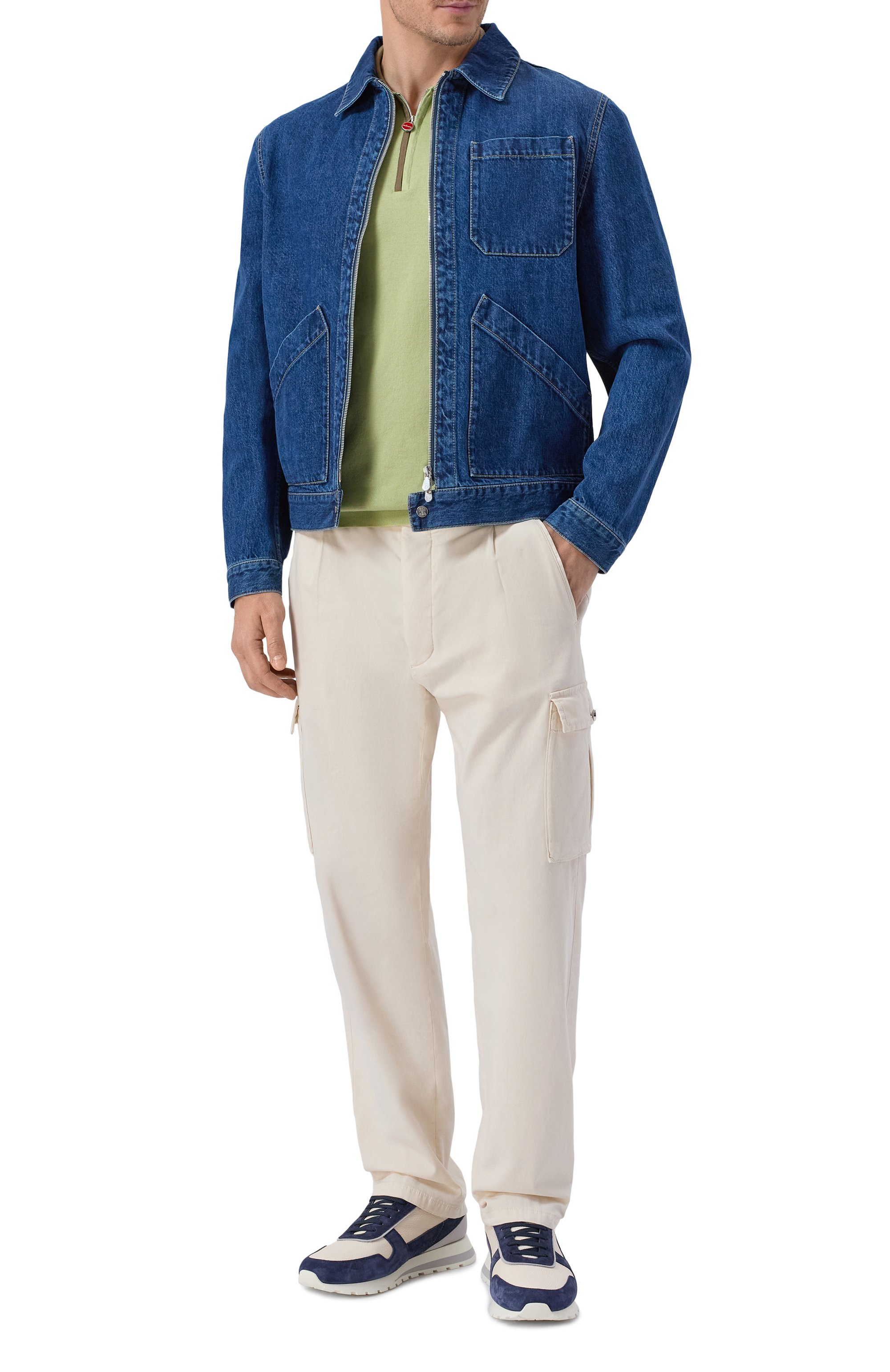 Хлопковое поло KITON, арт. UMK0571, фото 2