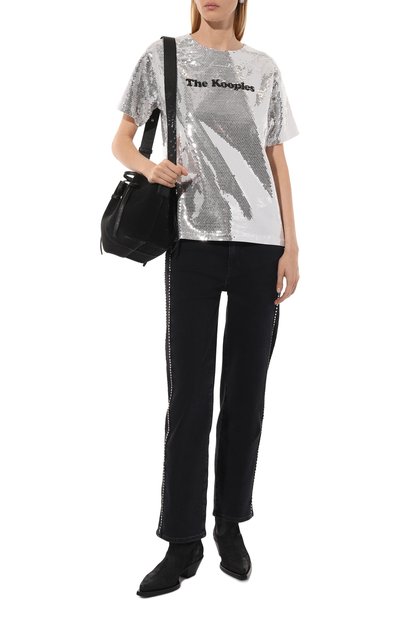 Футболка с отделкой пайетками THE KOOPLES, арт. FTSC29036K, фото 2