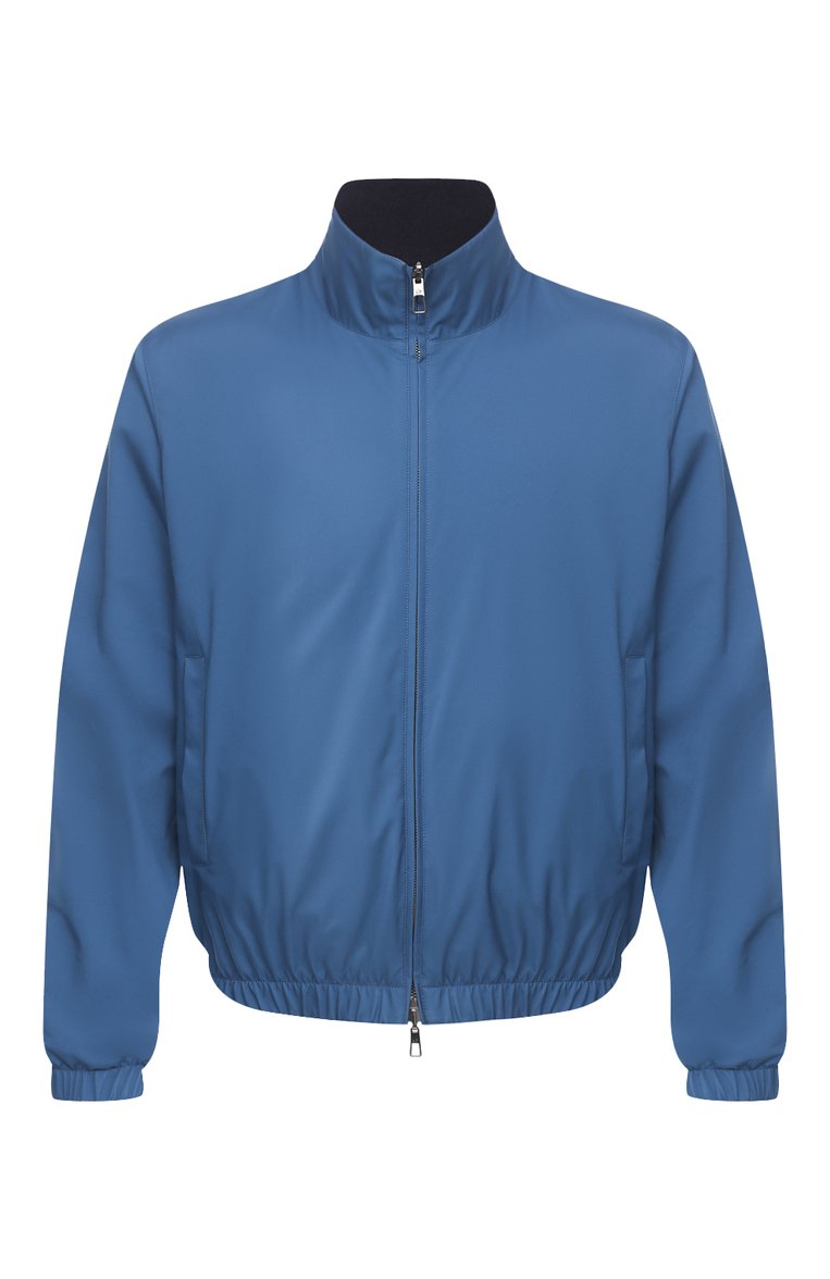 Loro Piana 青色 ブルゾン Мужской синий двусторонний бомбер LORO PIANA купить в