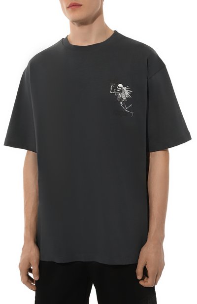 Хлопковая футболка COMME DES FUCKDOWN, арт. CFABM01334, фото 3