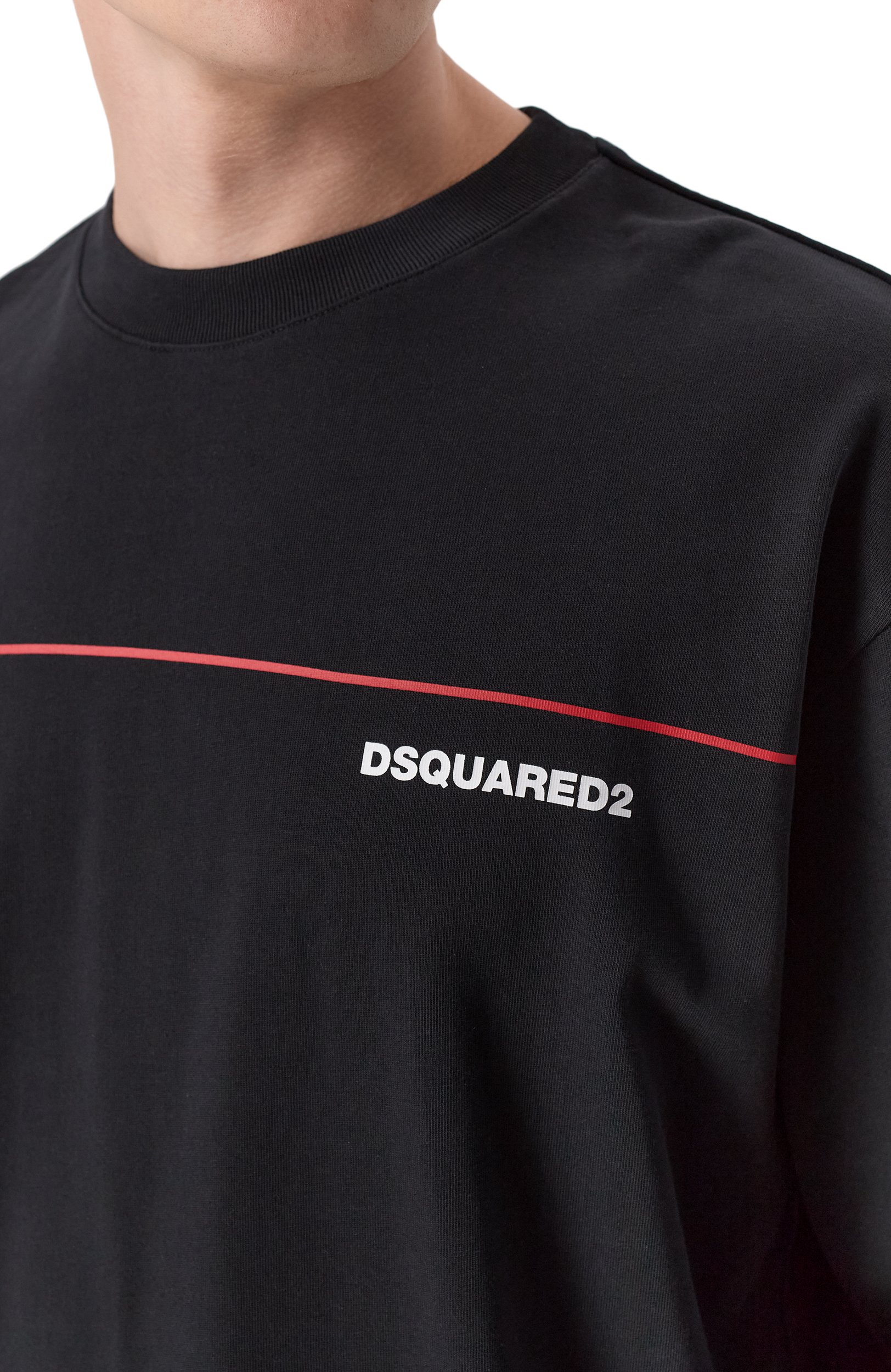 Хлопковая футболка DSQUARED2, арт. S71GD1653/D20106, фото 5