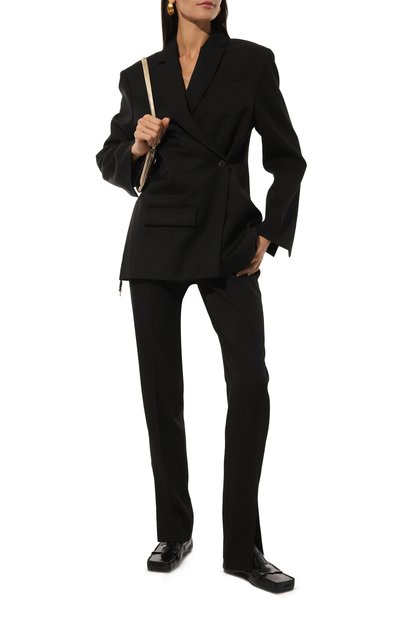 Кожаные лоферы carré JACQUEMUS, арт. 24H246F0147/4036, фото 2