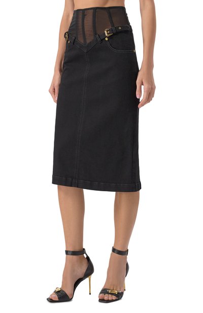 Джинсовая юбка VERSACE JEANS COUTURE, арт. 78HAE853/DW040L54, фото 3