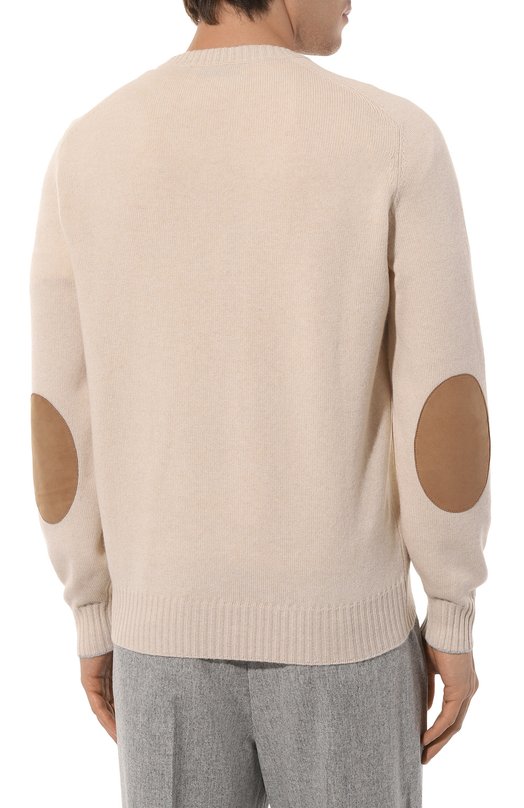 Кашемировый свитер Brunello Cucinelli M2279450 Бежевый  M2279450 Фото 4