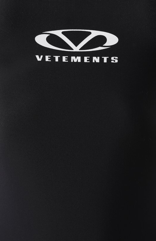 Слитный купальник VETEMENTS WA66SW100B Чёрный  WA66SW100B Фото 4