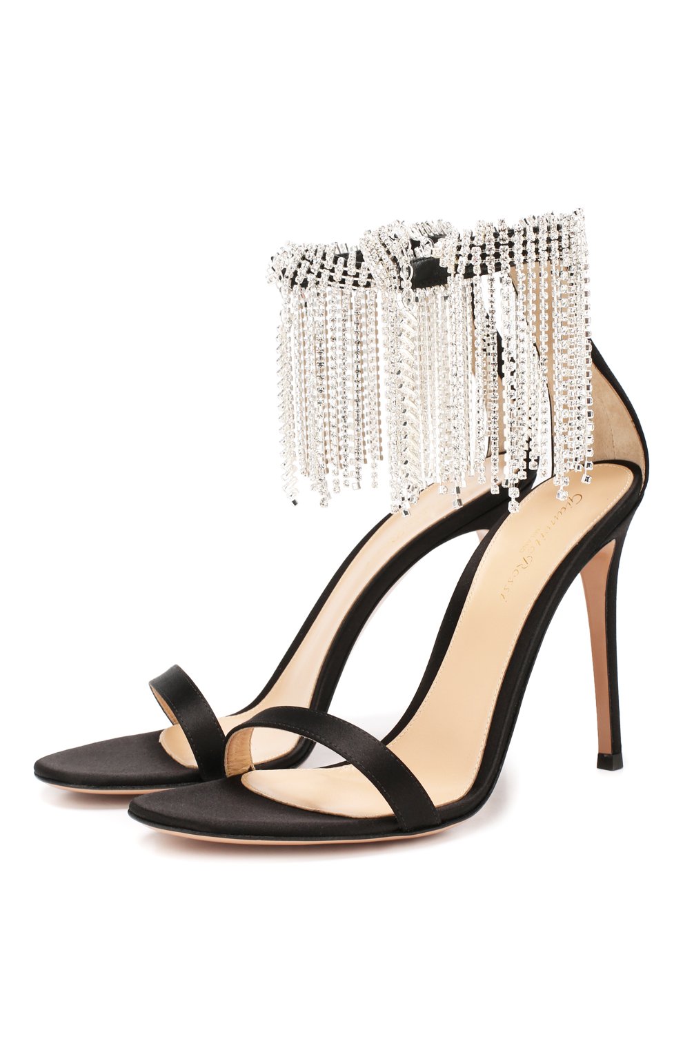 Текстильные босоножки jasmine GIANVITO ROSSI, арт. G61144.15RIC.RASNER0, фото 1