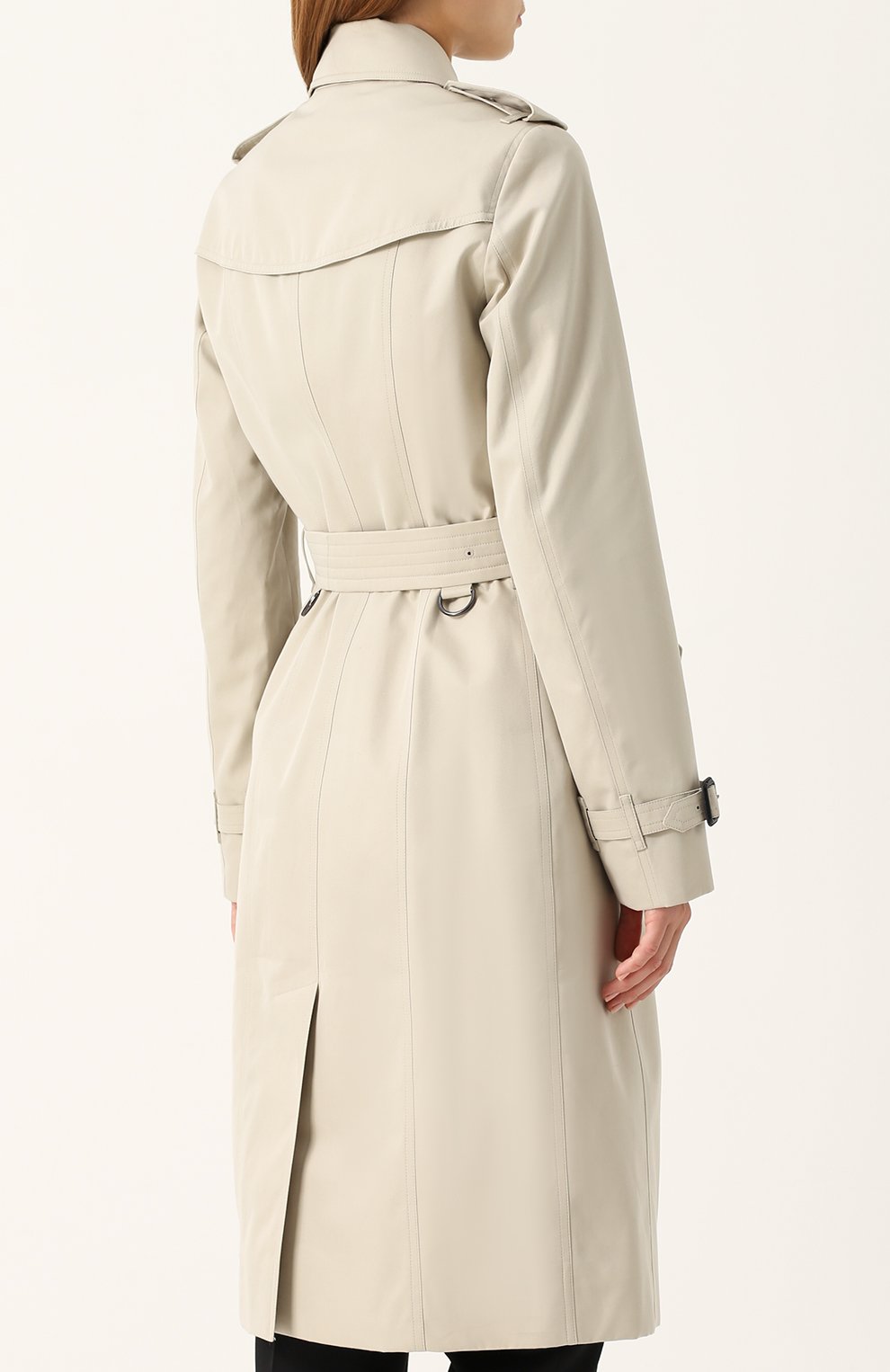 Хлопковый тренч sandringham BURBERRY, арт. 4009021, фото 4