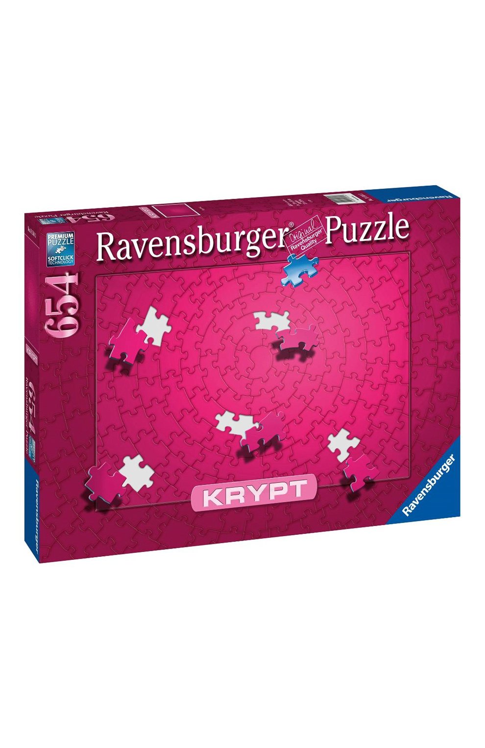 Пазл крипт розовый 654 детали RAVENSBURGER, арт. 16564, фото 2
