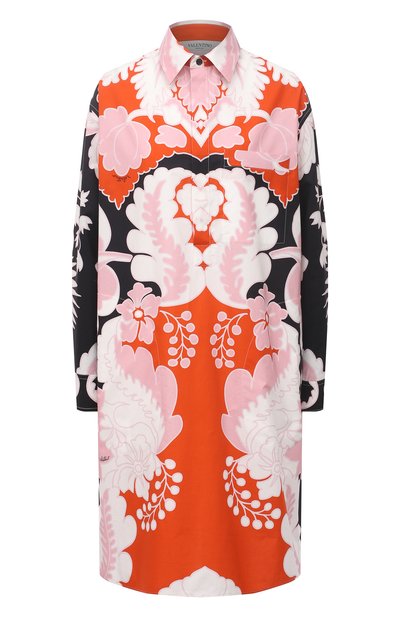 Женское хлопковое платье VALENTINO, арт. VB3ABG657A0
