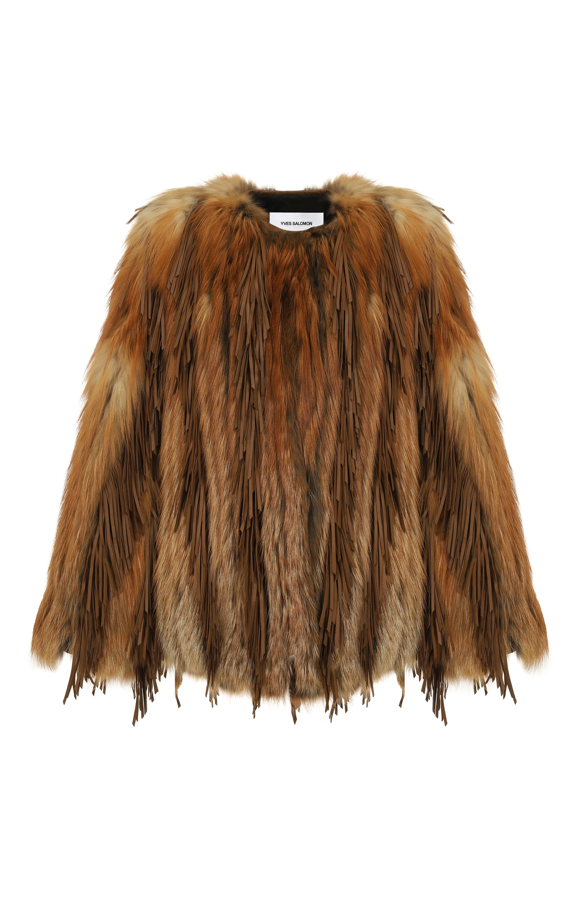 Шуба из лисы YVES SALOMON, арт. V31960/RDGC, фото 1