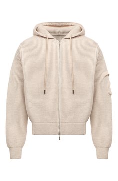 Мужской шерстяной кардиган JACQUEMUS бежевого цвета, арт. 23H/236KN261-2315 | Фото 1 (Мужское Кросс-КТ: Кардиган-одежда; Материал внешний: Шерсть; Рукава: Длинные; Длина (для топов): Стандартные; Материал сплава: Проставлено; Драгоценные камни: Проставлено; Стили: Кэжуэл)