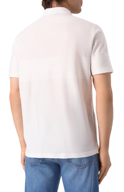 Хлопковое поло CANALI, арт. T0238/MJ02242, фото 4