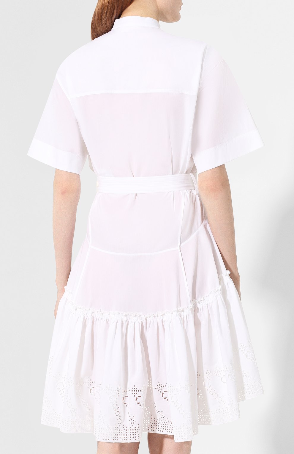 Хлопковое платье CHLOÉ, арт. CHC19AR039040, фото 4