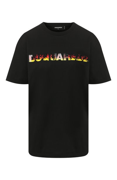 Женская хлопковая футболка DSQUARED2, арт. S75GD0036/S22427