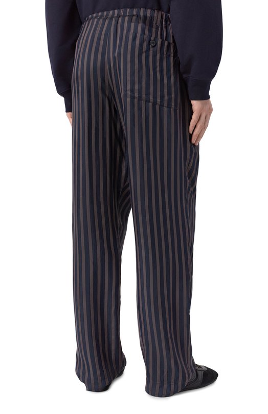 Брюки Dries Van Noten 020906/3276 Синий  020906/3276 Фото 4