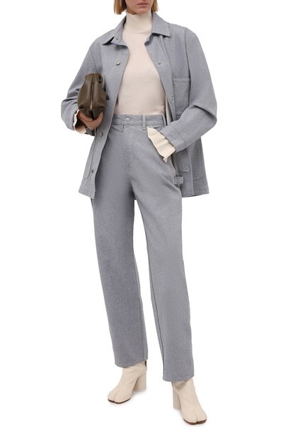 Хлопковая водолазка JIL SANDER, арт. JSWS707302-WS247108, фото 2
