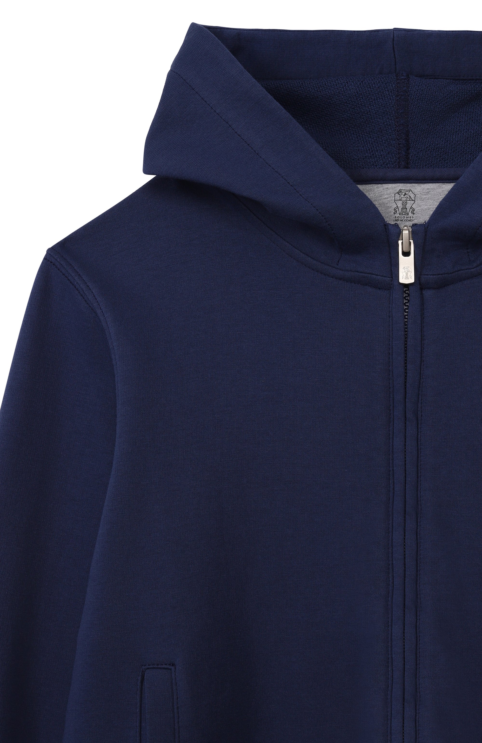 Хлопковая толстовка BRUNELLO CUCINELLI, арт. BW863E511B, фото 3