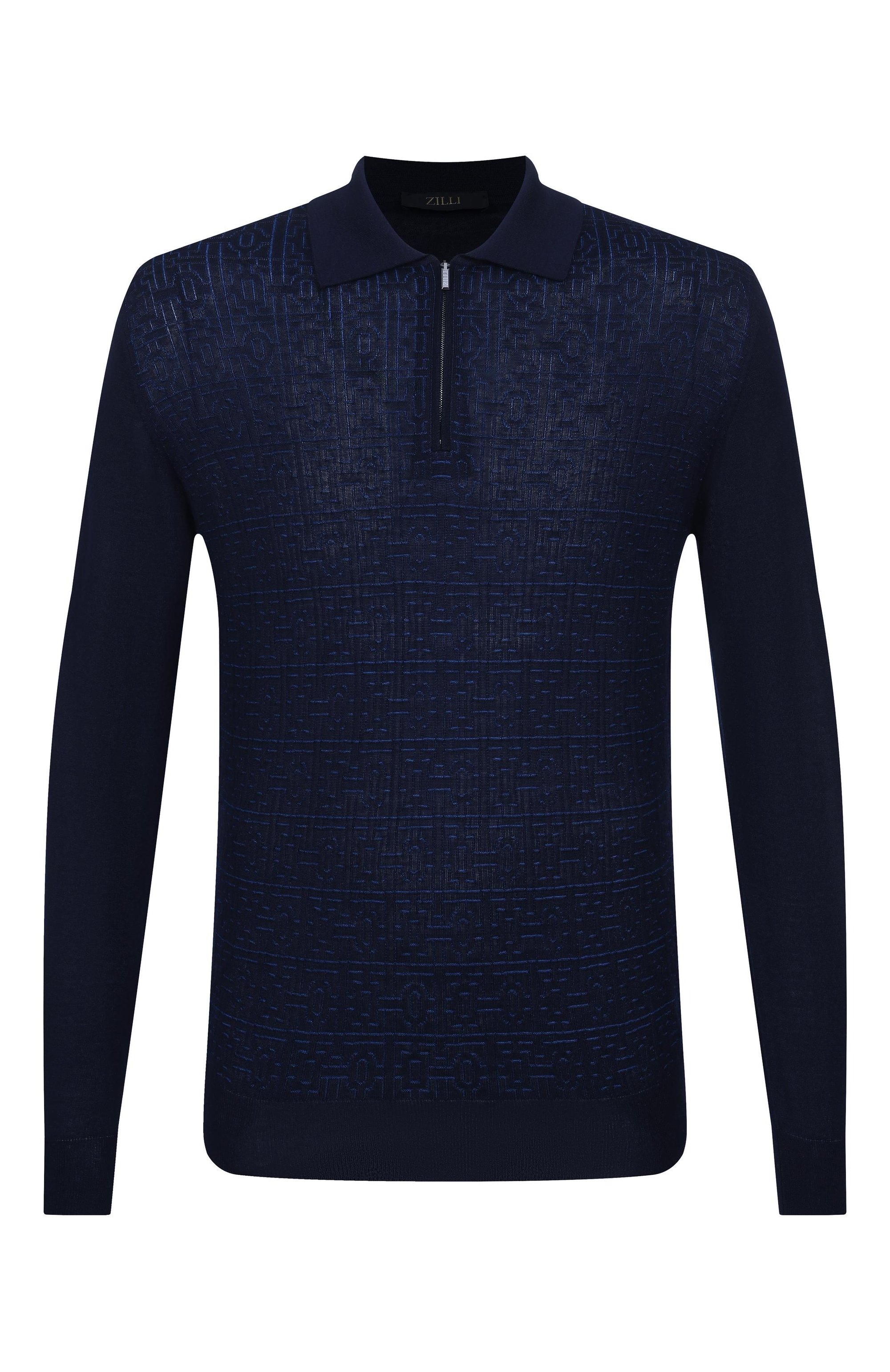 Поло из кашемира и шелка ZILLI, арт. KZP001M0330VMSH00_001, фото 1