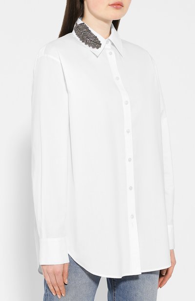 Хлопковая рубашка ACNE STUDIOS, арт. AC0123, фото 3