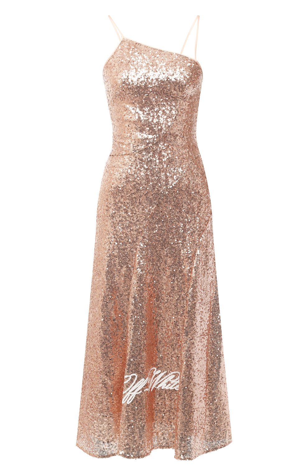 Платье с пайетками OFF-WHITE, арт. 0WDB301R21FAB001, фото 1