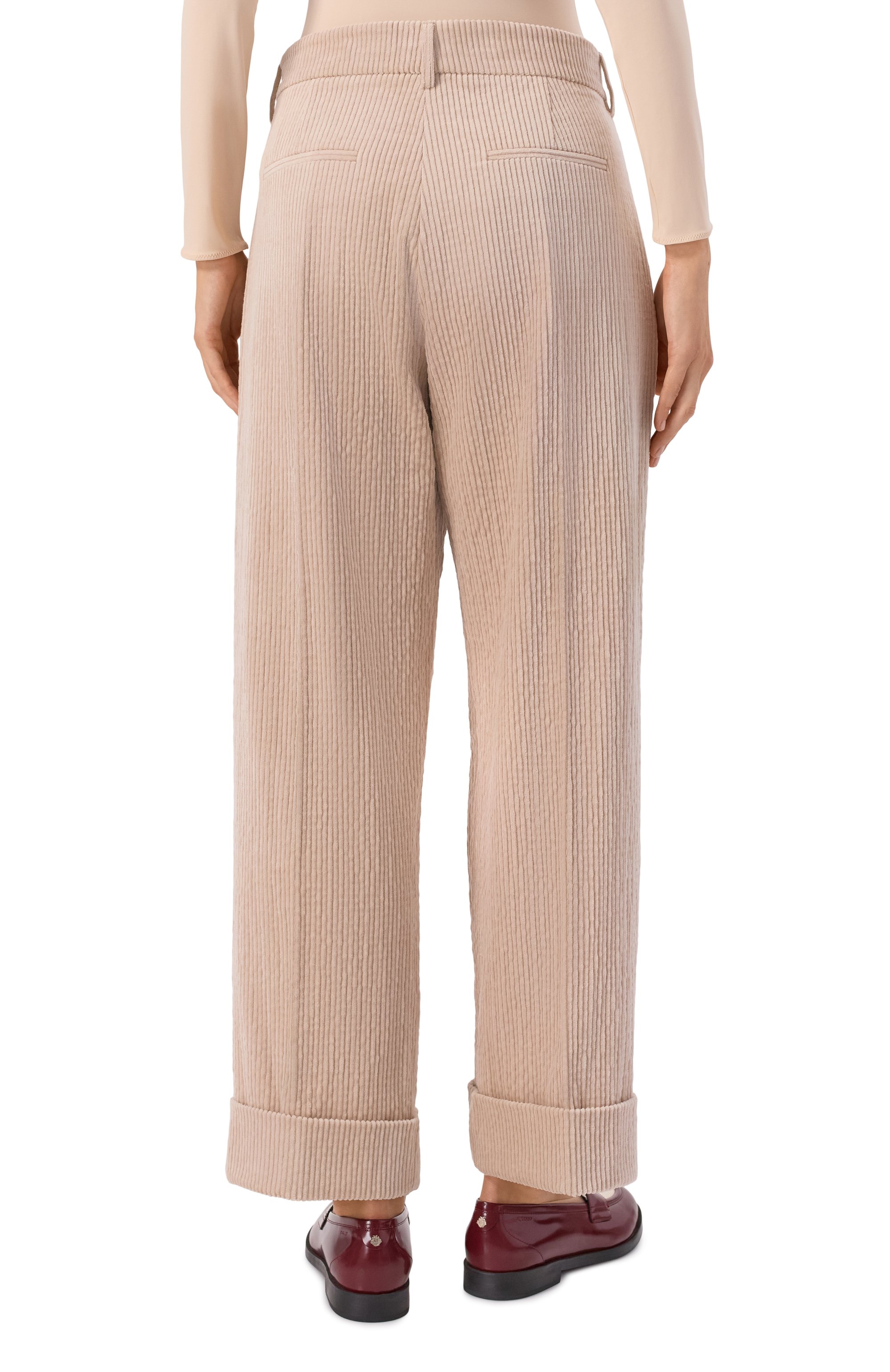 Вельветовые брюки ANTONELLI FIRENZE кремового цвета по цене 77400 руб., арт. M8451P/688B, фото 4 Вельветовые брюки ANTONELLI FIRENZE, арт. M8451P/688B, фото 4