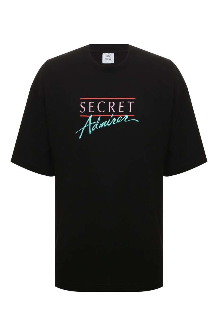 Хлопковая футболка VETEMENTS, арт. UE64TR290B, фото 1
