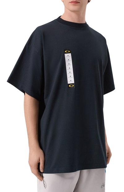 Хлопковая футболка BALENCIAGA, арт. 831305/TSVQ3, фото 3