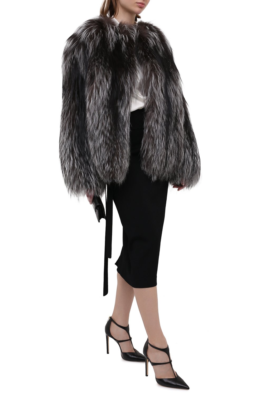 Шуба из меха лисицы KITON, арт. D50580X04T64, фото 2