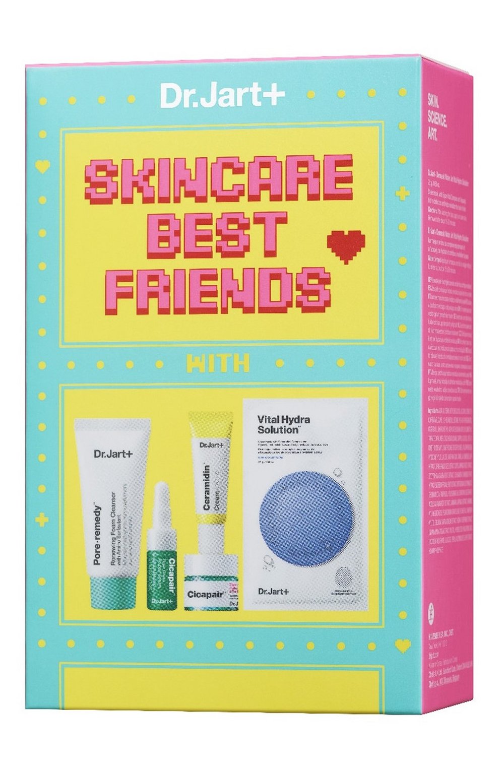 Набор бестселлеров skincare best friends (25g+30ml+3x5ml) DR.JART+ бесцветного цвета по цене 3600 руб., арт. 8809844993644, фото 1 Набор бестселлеров skincare best friends (25g+30ml+3x5ml) DR.JART+, арт. 8809844993644, фото 1