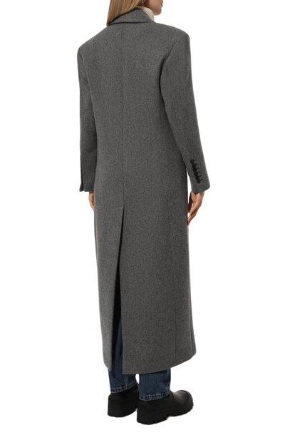 Пальто из шерсти и кашемира JACOB LEE темно-серого цвета по цене 261000 руб., арт. W WC040AW24DGY, фото 4 Пальто из шерсти и кашемира JACOB LEE, арт. W WC040AW24DGY, фото 4