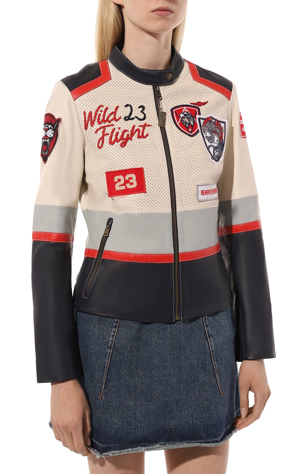 Кожаная куртка AERONAUTICA MILITARE, арт. PN6037DPL221, фото 3