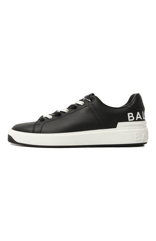 фото Кожаные кеды b-court balmain