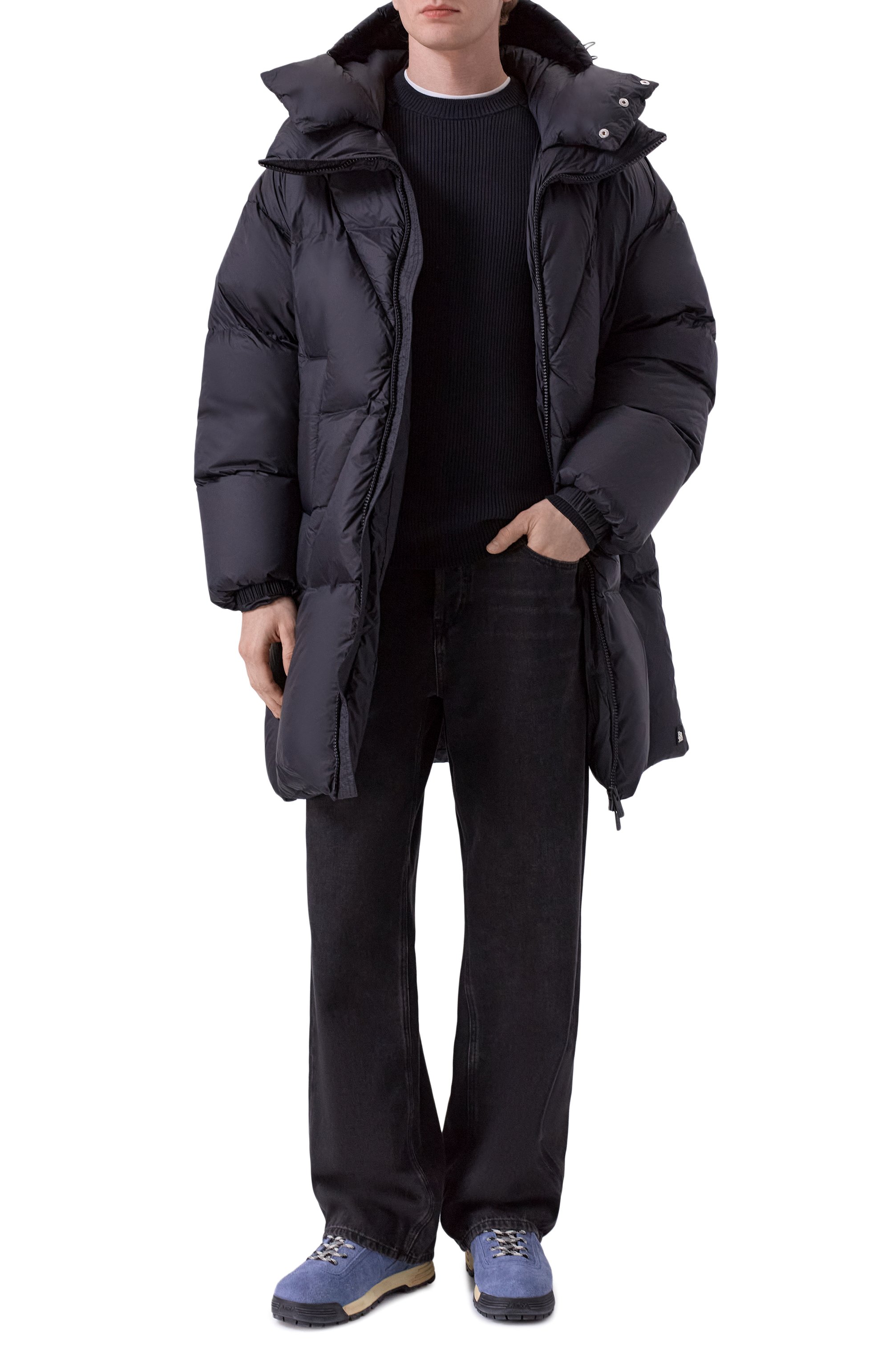 Пуховик BACON черного цвета по цене 121000 руб., арт. BACPICAP620, фото 2 Пуховик BACON, арт. BACPICAP620, фото 2