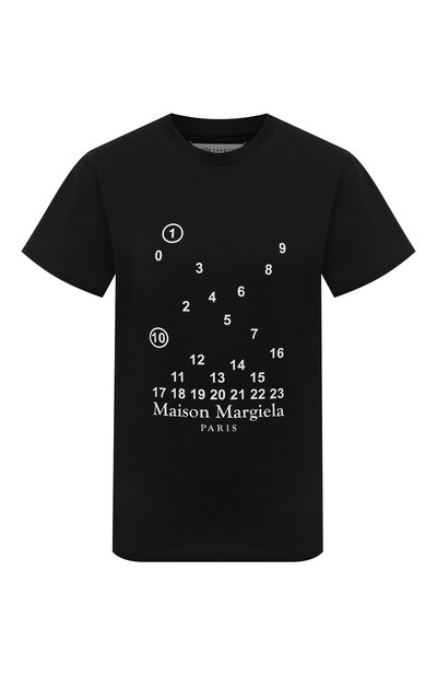 Женская хлопковая футболка MAISON MARGIELA, арт. S51GC0516/S22816