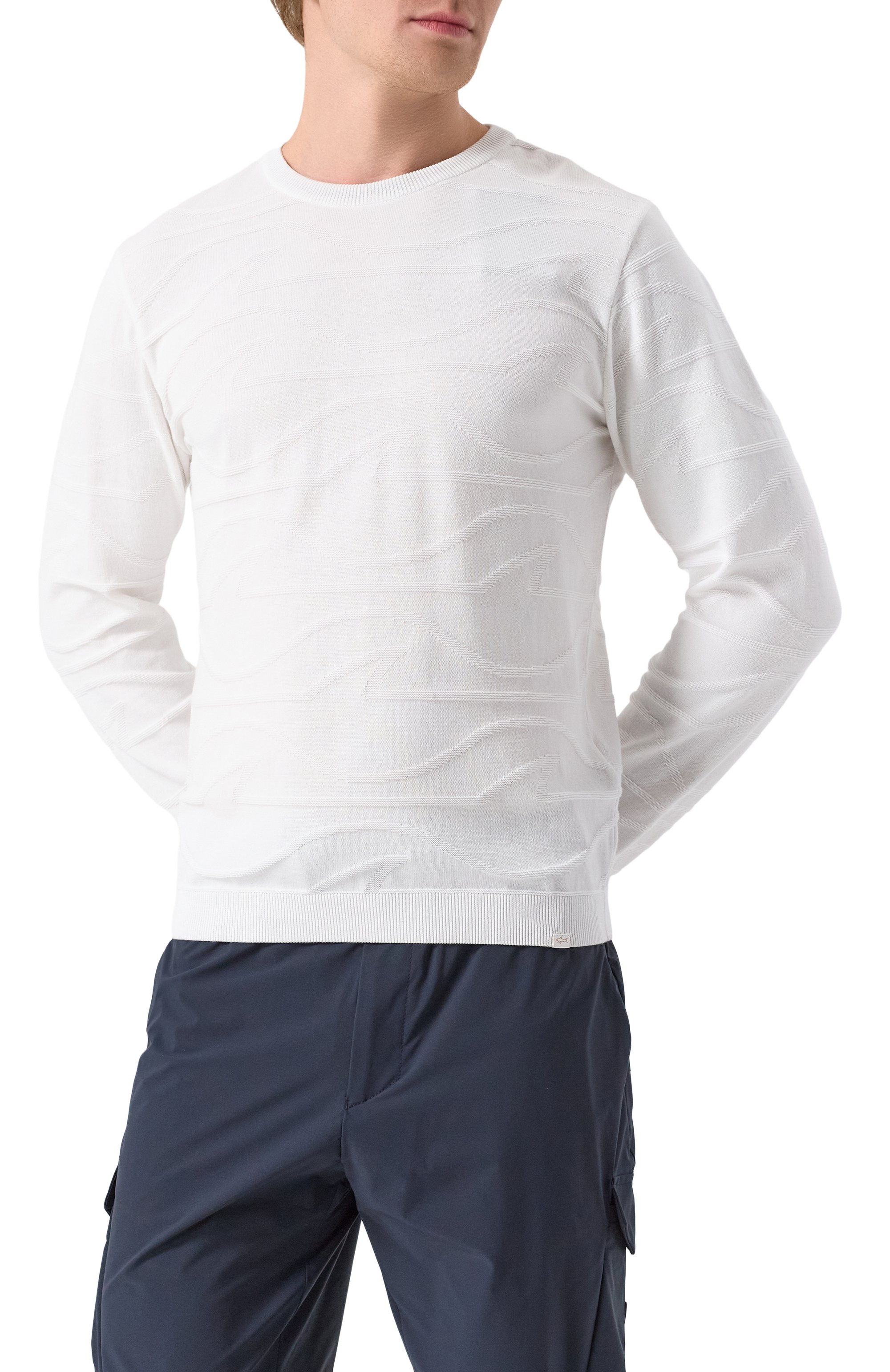 Хлопковый джемпер PAUL&SHARK, арт. 25411519, фото 3