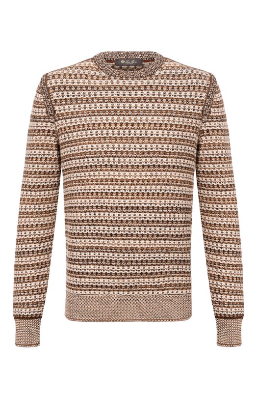 Кашемировый свитер Loro Piana FAN3902 Коричневый FAN3902