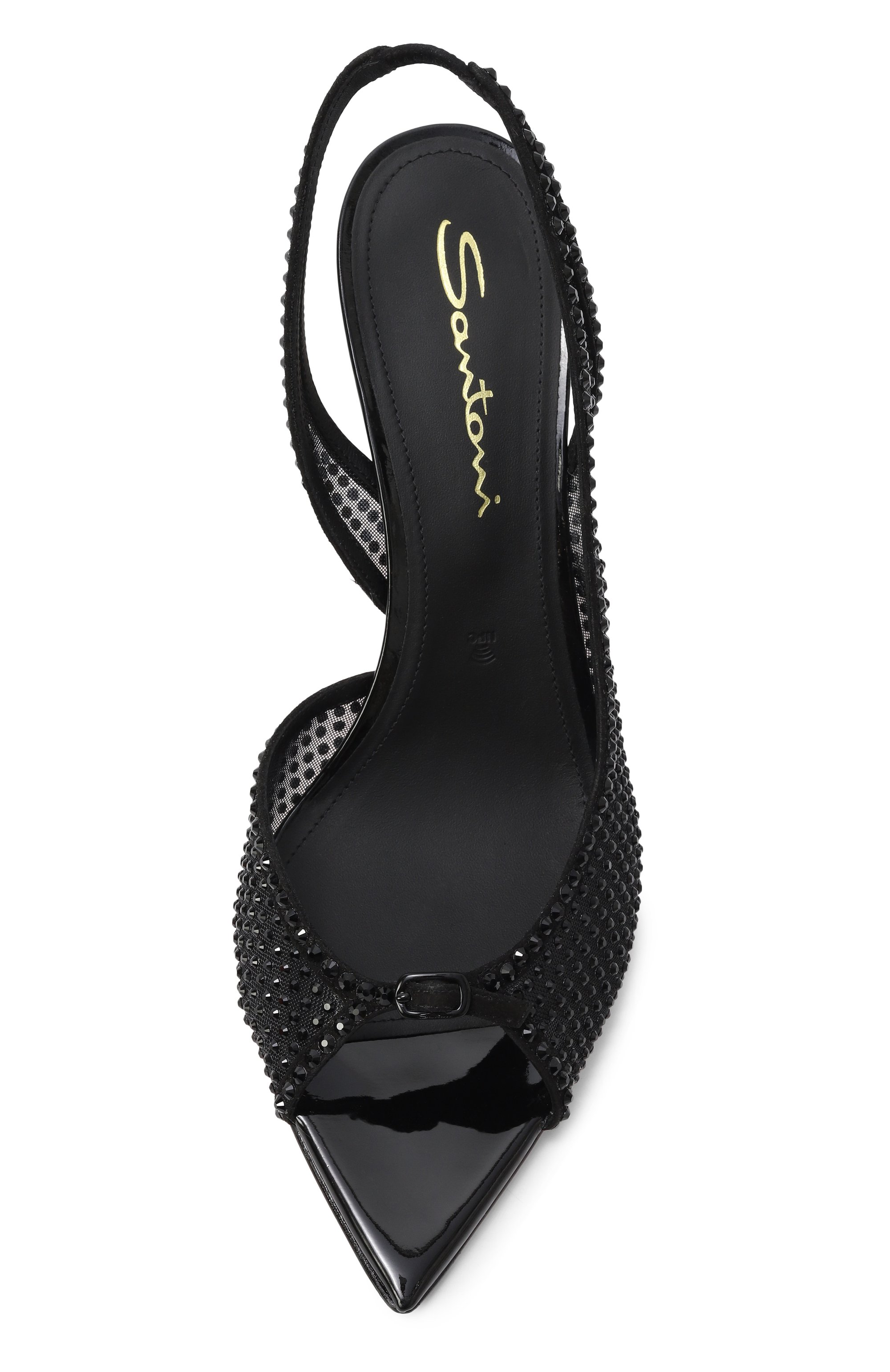 Комбинированные босоножки SANTONI, арт. WHEG71700HA2TYGS, фото 6